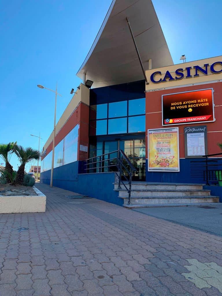 Casino Valras écran led