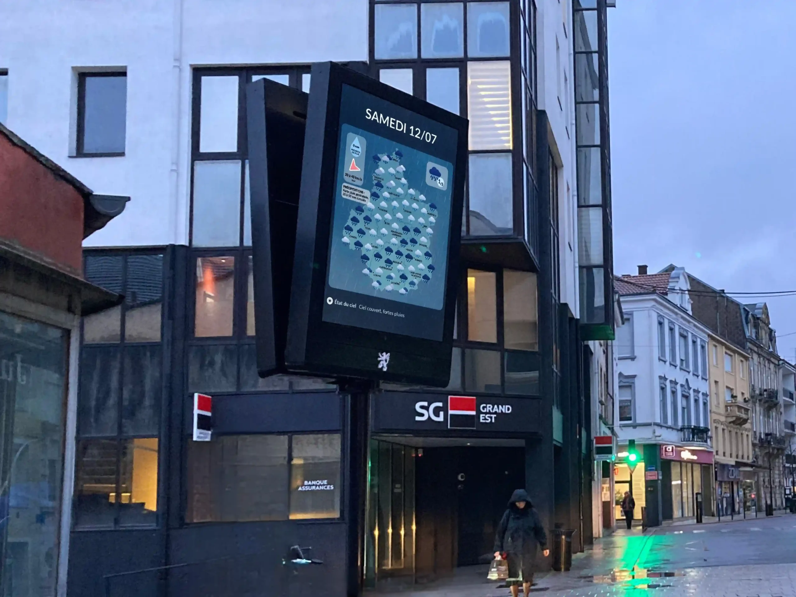 Écran LED extérieur sur mesure